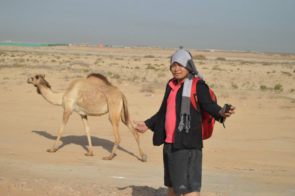 Walking with Camel